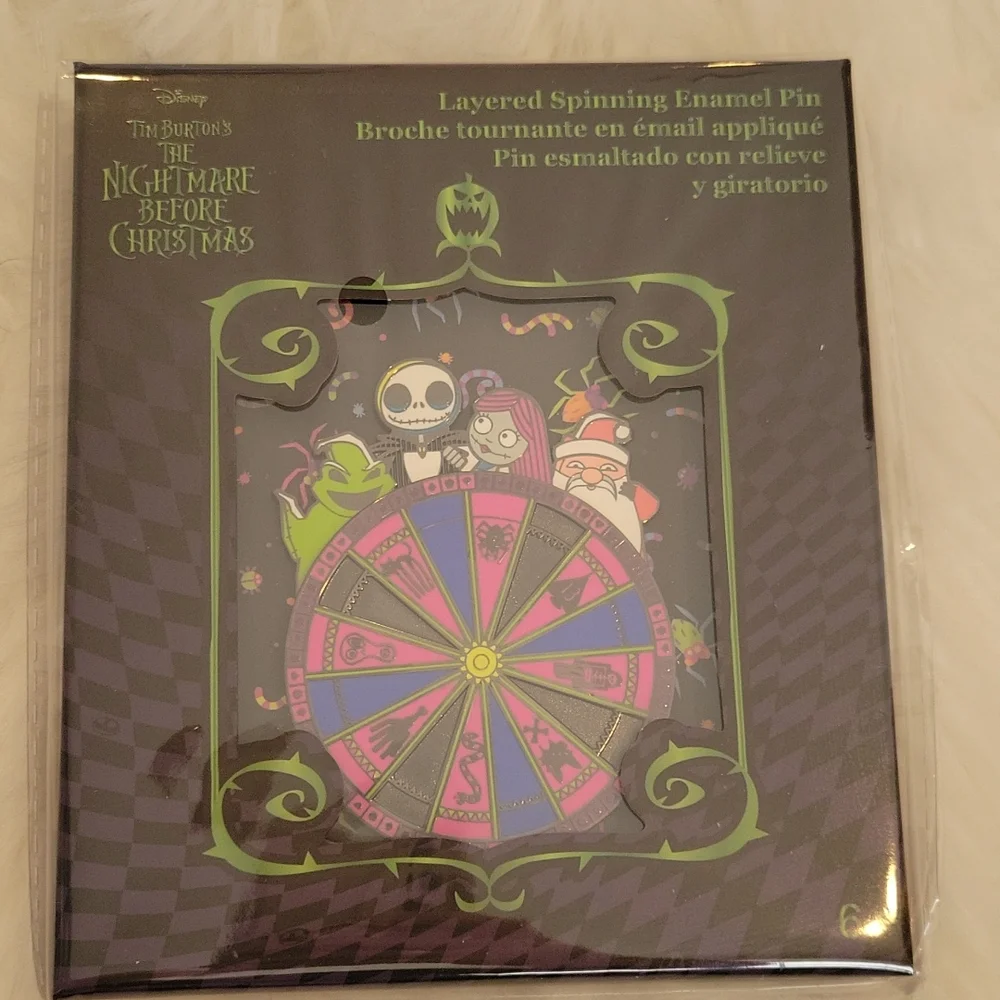 NWT Loungefly Nightmare Before Christmas Oogie Boogie Wheel Mini Backpack - Picture 9 of 11